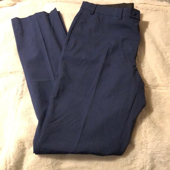 Calvin Klein Other - Calvin Klein Malik Wool Dress Pant, Blue